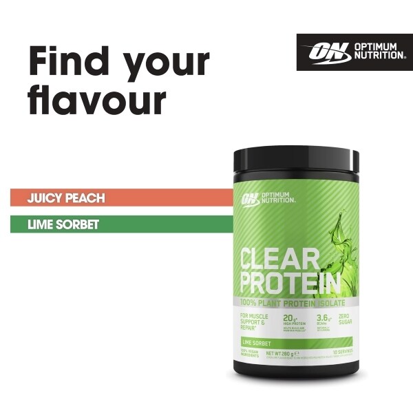 Optimum Nutrition Clear Protein Lime Sorbet 280G