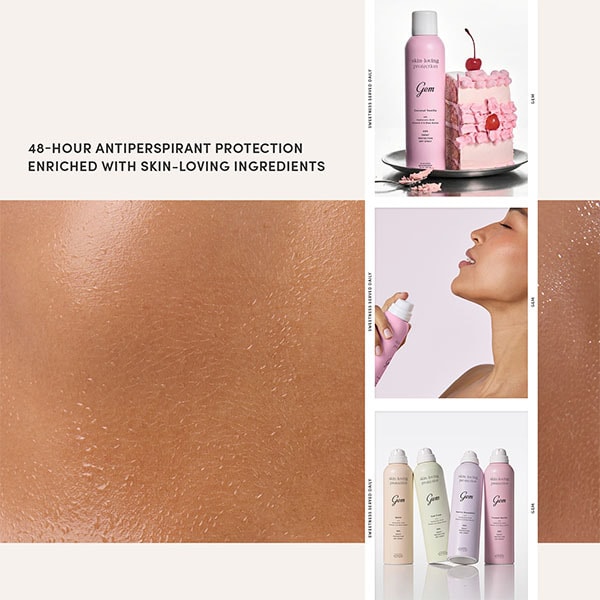 Gem Skin-Loving Deodorant: Coconut Vanilla 200ml