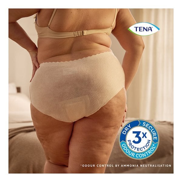 Tena Silhouette Pants Plus Medium 9Pk Cream