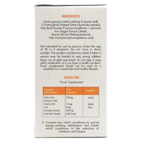 Grass & Co. Power Shiitake Mushrooms Capsules