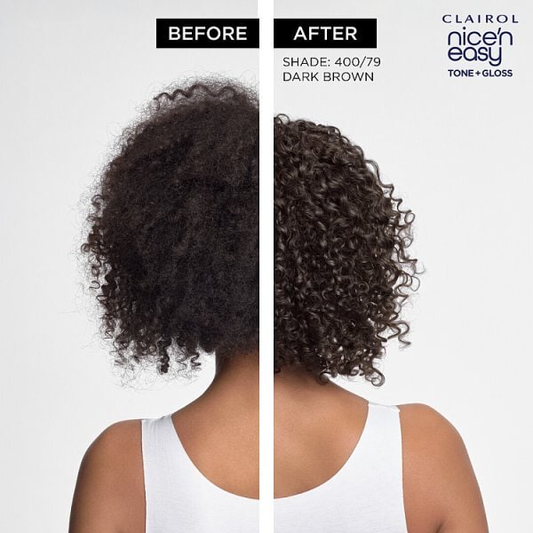 Clairol Nice'n Easy Tone+Gloss Semi-Permanent Hair Dye 200/83 Black