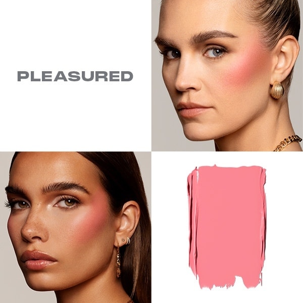 Morphe Huephoric Rush 3-In-1 Silk Blush - Pleasured