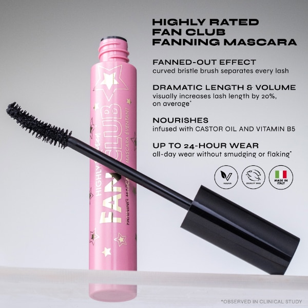 Milani Highly Rated Fan Club Fanning Mascara - 110 Black