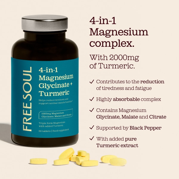 Free Soul 4in1 Magnesium & Turmeric