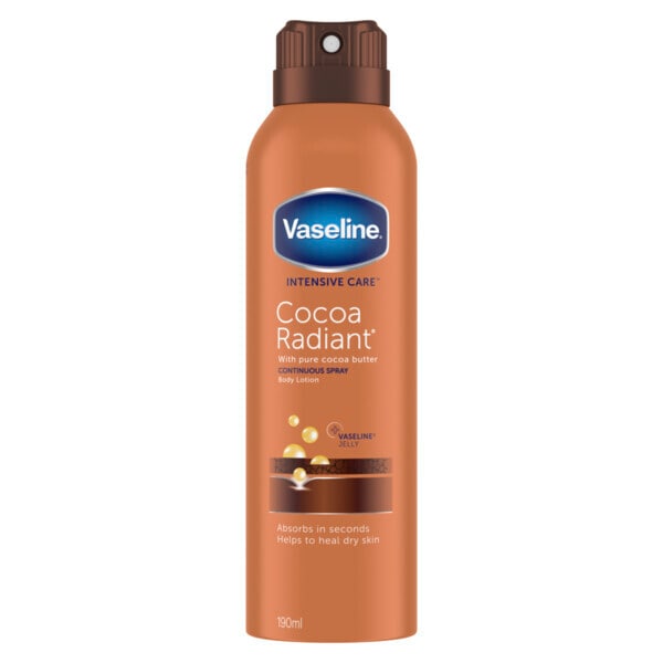 Vaseline Intensive Cocoa Radiant Spray Moisturiser 190ml