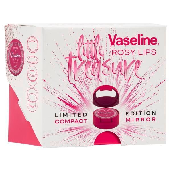 Vaseline Rosy Lips Compact Mirror Gift Set