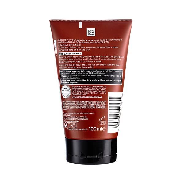 L'Oreal Paris Men Expert Exfoliating Beard &Face Scrub 100ml