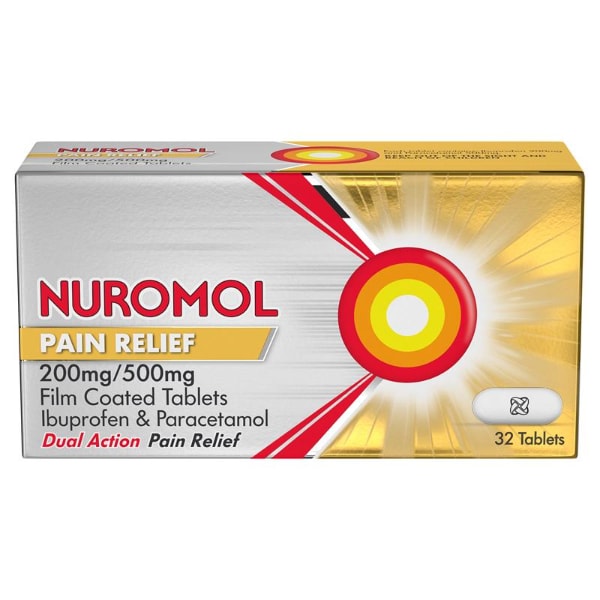 Nuromol Dual Action Pain Relief - 32 Tablets