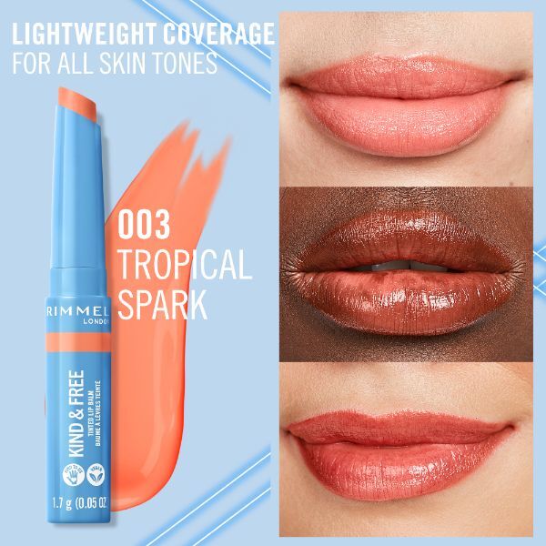 Rimmel Kind & Free Lip Balm 003 Tropical Spark