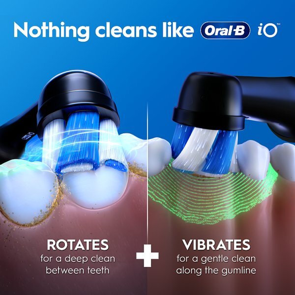 Oral-B Io2 Night Black Electric Toothbrush Holiday Giftset