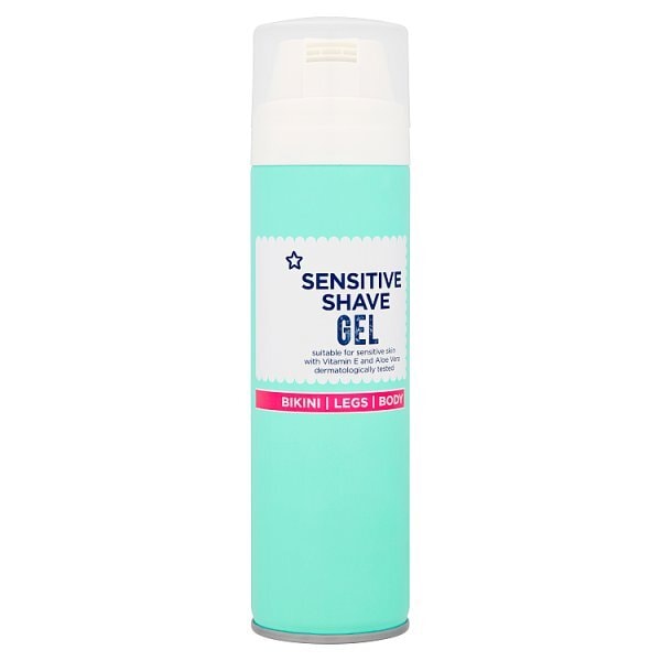 Superdrug Ladies Sensitive Shave Gel 200ml