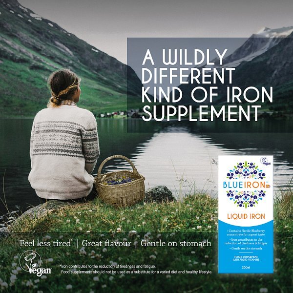 Blueiron Liquid Iron Supplement With Added Vitamins 250ml