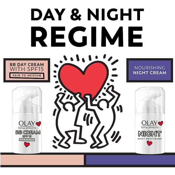 Keith Haring - Olay Total Effects BB Cream Fair SPF15 50ml