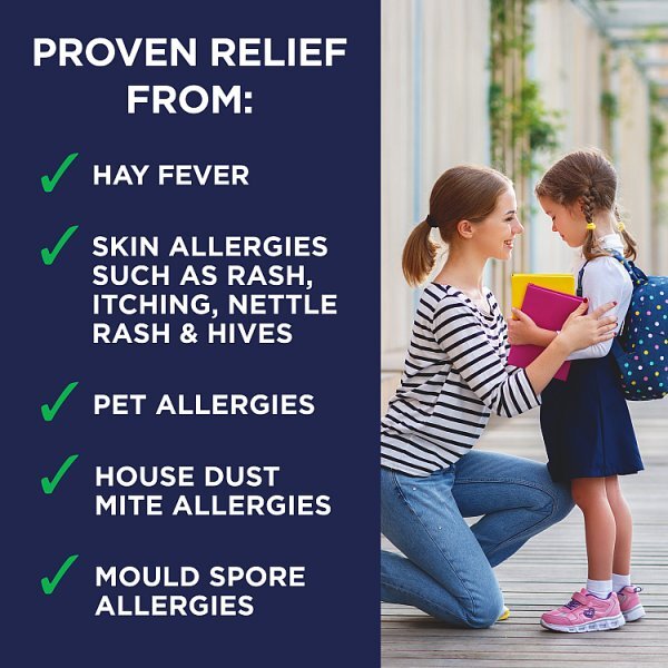 Piriteze Antihistamine Allergy Relief Tablets Cetirizine 7s