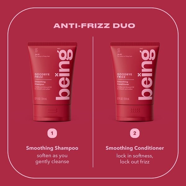 being GOODBYE FRIZZ Smoothing Shampoo 354mL