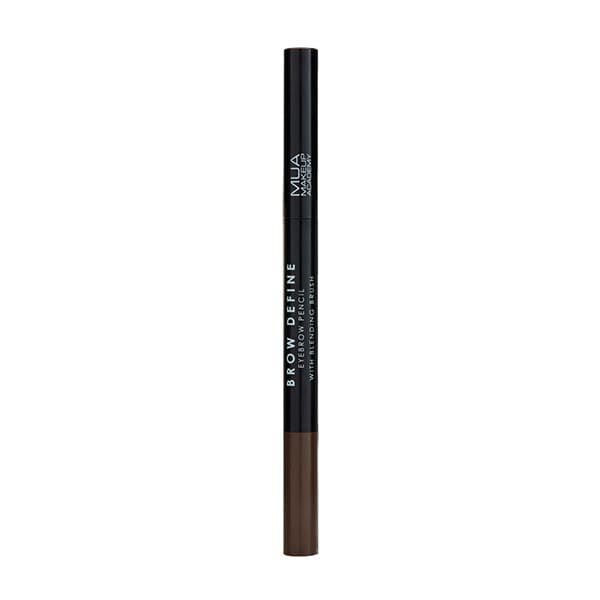 MUA Brow Define Brow Pencil W/Blending Brush Dark Brown 003