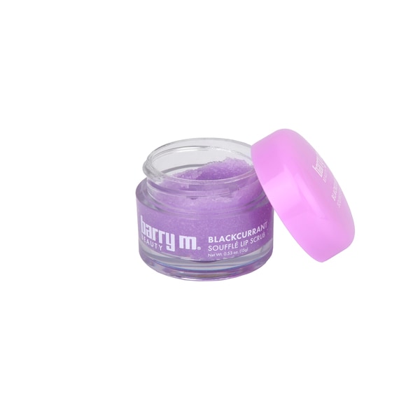 Barry M Souffl Lip Scrub Blackcurrant