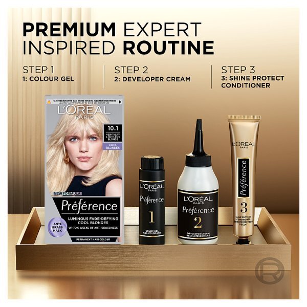 Preference 10.1 Helsinki Very Light Ash Blonde Hair Dye