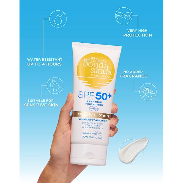 Bondi Sands Sunscreen Lotion SPF 50+ 150ml