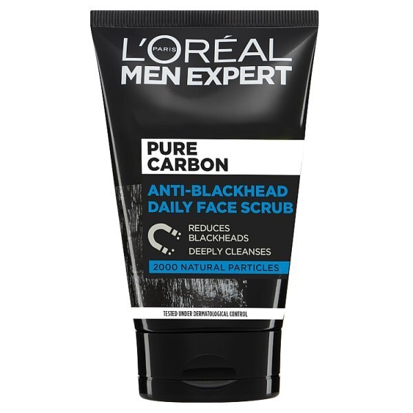 L'Oreal Paris Men Expert Charcoal Face Scrub Exfoliator 100ml