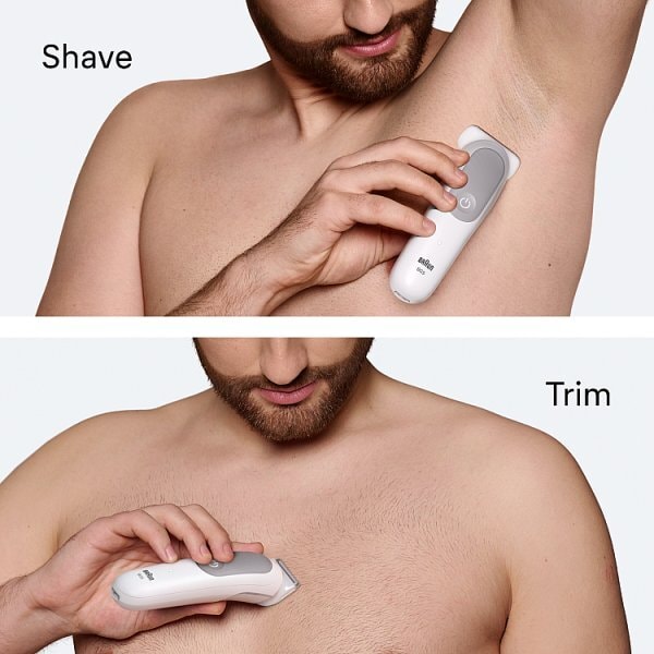 Braun Body Groomer, +6 Tools, Trim & Shave Hair, Bg5550