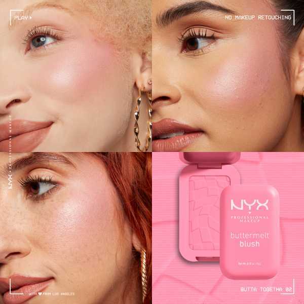 NYX Professional Makeup Buttermelt Blush Butta Together