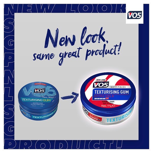 Vo5 Texturising Gum 75ml