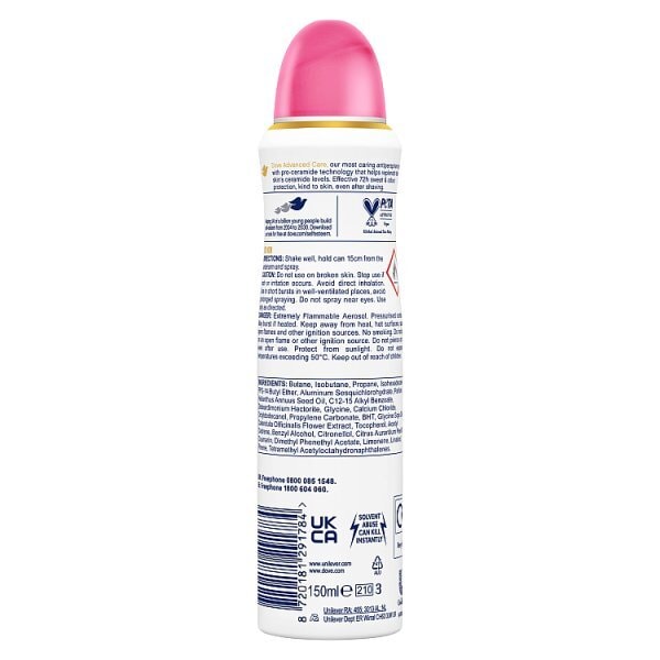 Dove Advanced Care Pomegranate & Lemon Anti-Perspirant Aerosol 150 ml