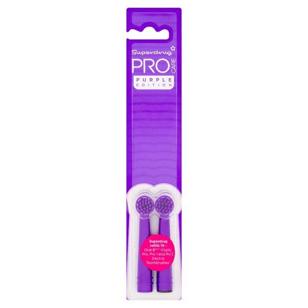 S/D PROCARE PURPLE REFILLS HEADS X2