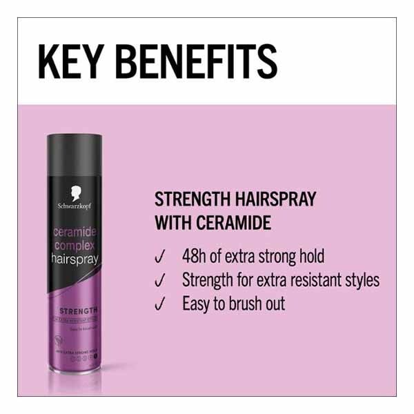 Schwarzkopf Styling Ceramide Complex Hair Spray 400Ml