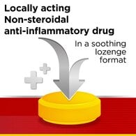 Strefen Honey & Lemon Sore Throat Anti Inflam Lozenges 16s