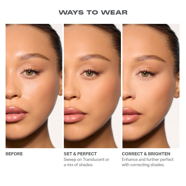 Morphe Bake & Set Loose Powder Quad- Bright Balance
