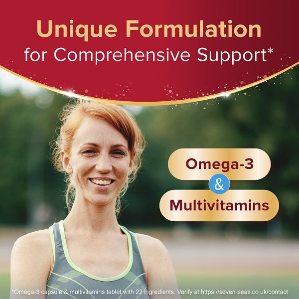 Seven Seas Omega 3 & Multivitamins Woman Duo
