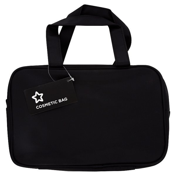 Superdrug Black Make Up Bag