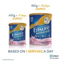 Ensure NutriVigor Shake Strawberry Flavour 400G