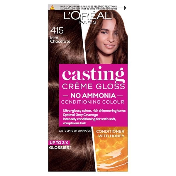 Casting Creme 415 Iced Choco Brown Semi Permanent Hair Dye