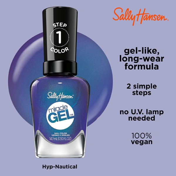 Sally Hansen Miracle Gel Nail Polish - Hyp-Nautical