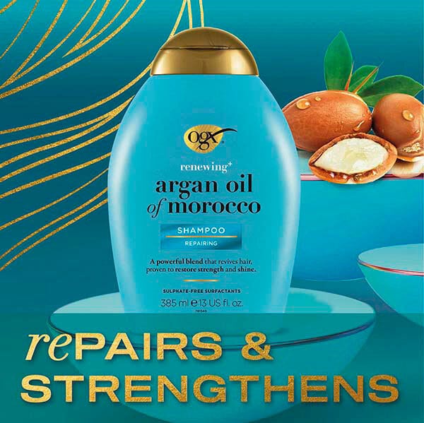 OGX Renewing+ Argan Oil of Morocco pH Balanced Shampoo 385ml