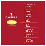 Seven Seas Cod Liver Oil Max Strength Omega-3