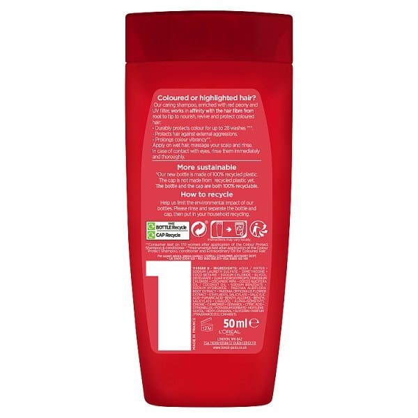 L'Oreal  Elvive Colour Protect Shampoo 50ml