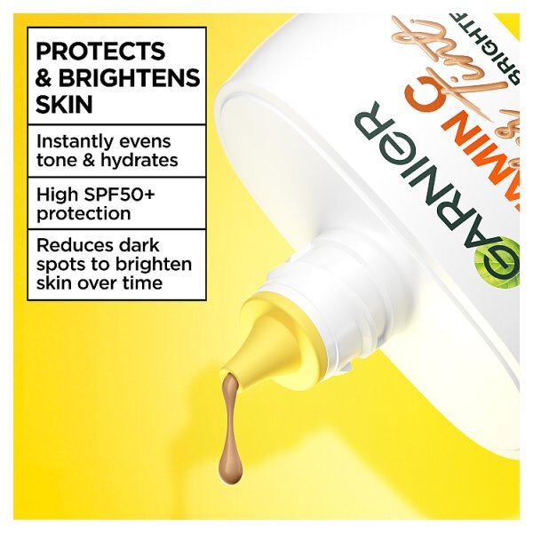 Garnier Vitamin C Wonder Tint SPF50+ Medium Shade for Even Tone 40ml