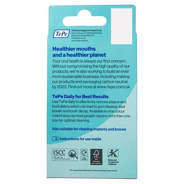TePe Interdental brushes X6  - Blue 0.6