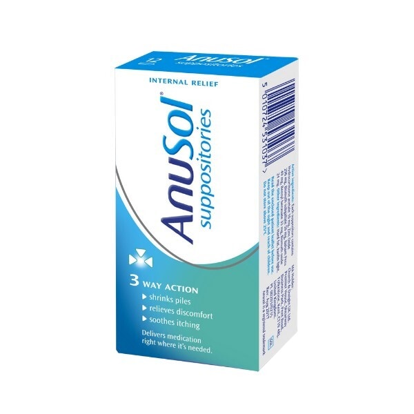 Anusol Suppositories 12 Pack