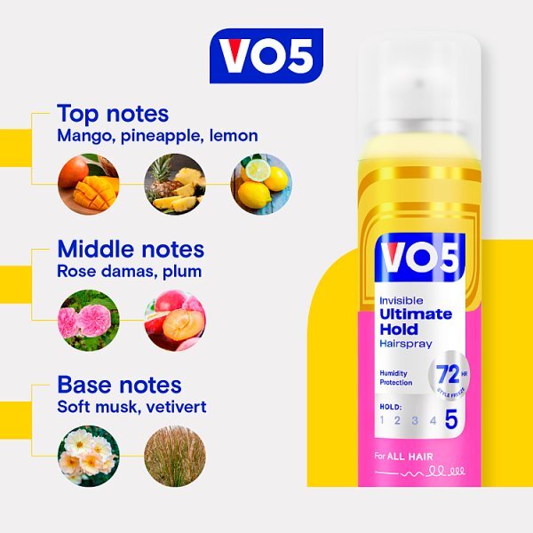 Vo5 Ultimate Hold Hair Spray 400ml