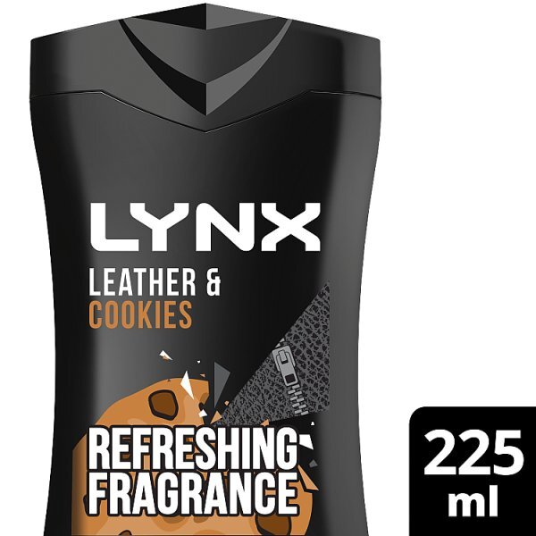 Lynx Leather & Cookies Refreshing Shower Gel 225ml