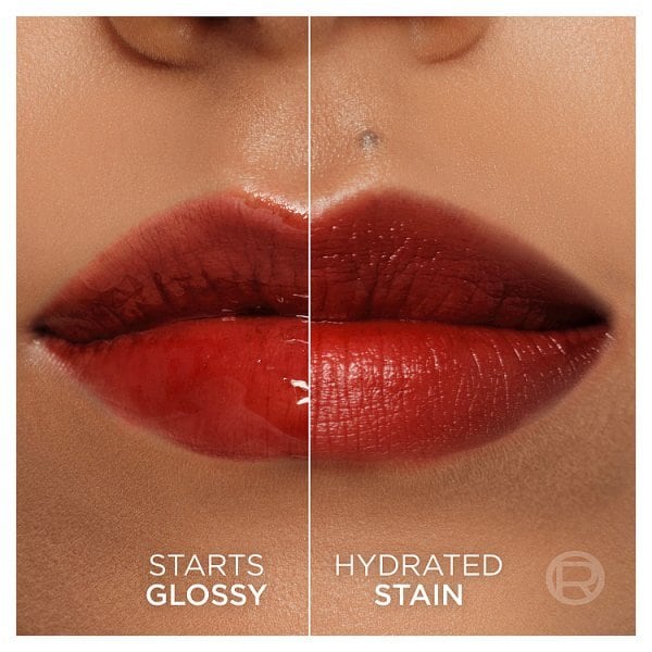 L'Oréal Paris Lip Tint, Hyaluron Tint Lip Stain Serum, Up to 2x More Hydrated Lips, 521 Bordeaux Please