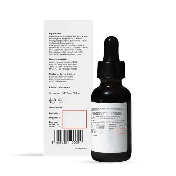 Minimalist Alpha Arbutin 02% Face Serum 30ML