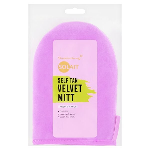 Superdrug Solait Luxury Velvet Tanning Mitt