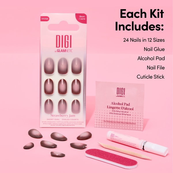 Digi Nails Strawberry Jam