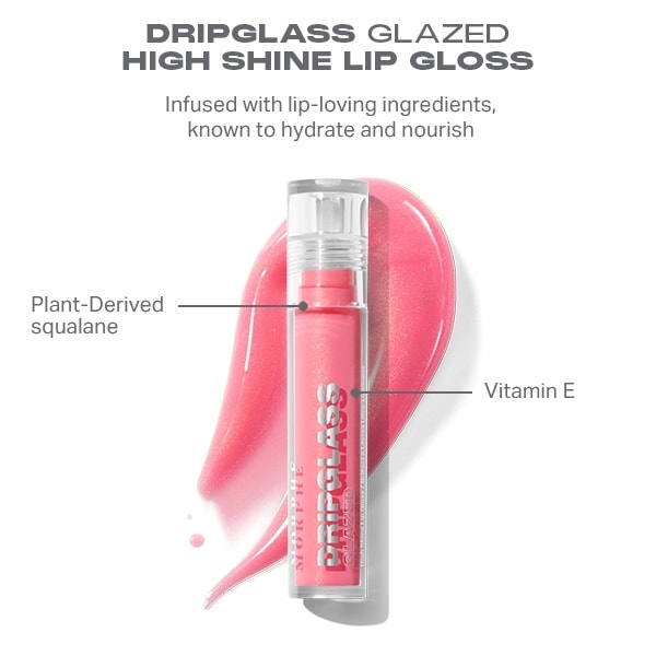 Morphe Dripglass Glazed Lip Gloss - Beige Beam